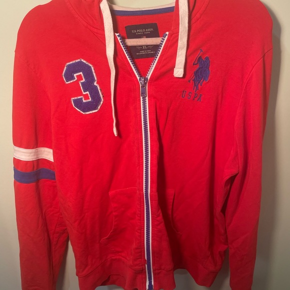 Polo uspa hoodie - Picture 1 of 5